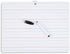 Charles Leonard My First Dry Erase Board Classroom Pack - 12 Mini Lapboards & Black Dry Erase Markers (35220-ST)