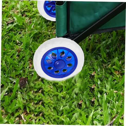 2pcs ARTIBETTER Replacement Wheels for Folding Grocery Shopping Cart Sturdy Plastic Rolling Cart Wheels Compatible