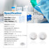 Allpure Biotechnology Syringe Filters, PES Membrane, Non-sterilized, 25 mm Diameter, 0.22 µm, Pack of 100