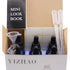 YIZHAO Clear Glass Dropper Bottle 2oz, Tincture Bottles with Glass Dropper, for Essential Oils, 6 Pcs