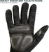 Youngstown Glove Anti-Vibe XT Vibration Dampening Mechanic Work Gloves, Durable, Washable, Anti-Slip Palms, Dark Gray,