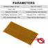 15pcs 45mmx100mm Film Heater Plate Adhesive Pad, PI Heating Elements Film 24V 30W Strip Heater