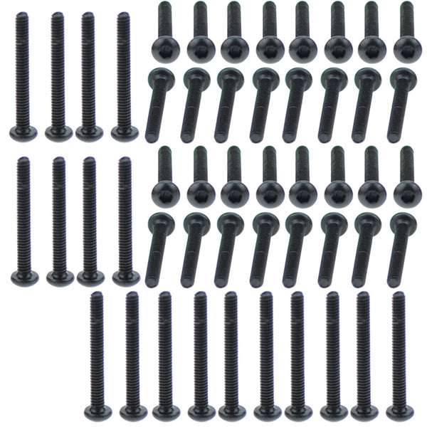 XunLiu Grade 10.9 Alloy Steel Button Head Hex Socket Screws (M2X7)