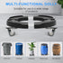15-19 Inch 4 440lbs Nefish Trash Can Dolly Wheels, Adjustable Round Furniture Dolly with Wheels, Heavy Duty Drum