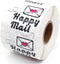 PLESIU Small Business Handmade Sticker, Packaging Sticker (Happy Mail)