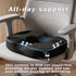D DITALON Tailbone Donut Pillow Seat Cushion for Pain Relief, Memory Foam Coccyx Cushion with Ergonomic Cutout