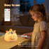 20 3 Baby Sound Machine, Soothing Sounds White Nosie for Sleeping, Rechargeable Night Light with Speaker, Brightness