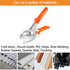 Miter Shears, Angular Cutting Molding with Miter Gauge, Multifunctional Molding Cutter for Easy Cutting Angles