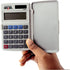 School Smart 8-Digit LCD Dual Power Pocket Calculator, 2-7/8 x 3/8 x 4-5/8 Inches