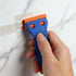 Karebeen 2 100 Pcs Razor Blade Scraper Tool with Pcs Blades, Plastic Window Glass Scraper, Adhesive Remover