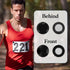 Yuanan 10 Pairs Marathon Bib Magnets for Runners, Running Bib Magnets, Bibs Boards for Runners - Magnetic Race Number