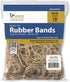 Rubber Bands, Upgrade Office Supply UPG22416, Size #16 (2-1/2" x 1/16"), Natural Crepe, Made in USA (1 Pound Bag)