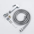 ZLOCYIVHE Set Handheld Bidet Sprayer for Toilet, Chrome Portable Cloth Diaper Sprayer Brass Bathroom Bidet Sprayer Kit