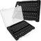38PCS Impact Ready Magnetic Nut Driver Set,CR-V Steel SAE&Metric Nut Drivers with