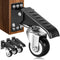 SPACECARE Heavy Duty Workbench Casters Kit, 800Lbs Capacity Set of 4 Adjustable Steel