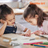 Shuttle Art 120 Pack White Erasers - Bulk Smudge Resistant Erasers for Pencils, School Supplies