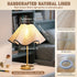 E27, E26 E14 3.5 15 7 inch 1 Pack) Small Scalloped Table Lamp Shades - Petal Lamp Shade for Table Lamps, Floor Lamps