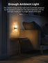 0-100LM Dimmable 1 Pack L LOHAS LED Night Light, Bathroom Night Lights Plug Into Wall with Dusk-to-Dawn Sensor