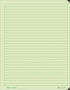 Rite in the Rain Weatherproof Hard Cover Notebook, 6.75" x 8.75", Green Cover, Universal Pattern