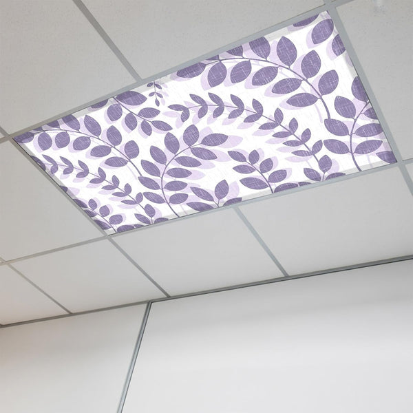 Cosozazon Farm Plant Leaf 1 Pack Fluorescent Light Cover for Ceiling 4 x
