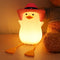 Anywin Cute Benson Ducks Night Light, Squishy Touch Silicone Animal Nursery Bedside
