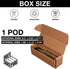 Hot Sauce Pod 5 oz Woozy 1, 2, 3, 4 5-Bottle 8x2x2.5 11.3x7.5x2.4 5-Pack Hot Sauce Bottle Box Sample Kit & Shipping