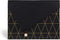 U Brands 13-Pocket Expanding File Folder, Black and Gold Geometric Office Supplies with Brass Hardware, FSC Certified