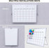Dry Erase White Board, 16X12in Large Magnetic Desktop Whiteboard with Stand, 8 Markers & 4 Magnets