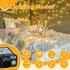 Ollny 120LED 40FT String Lights, Warm White Waterproof Fairy Lights with Timer, 8 Modes Plug in for Indoor Outdoor