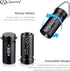 LIGHTFE MINI01 Keychain Flashlight - Mini Keychain Light, Small and Bright (Mini01 Black)