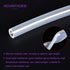 DMiotech 1/8" ID 1/4" OD Clear Silicone Tube, 3.3 Feet Industrial Silicone Tubing for Water Air Pump