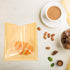 100pcs Packaging 18x19cm SOLUSTRE Kraft Paper Bread Bags with Window, Oil-resistant Bakery Bags for Homemade Bread