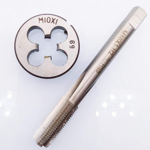 HSS M10 x 1mm Tap and M10 x 1.0mm Die – Metric Thread Right Hand