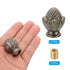 PATIKIL 34 27mm 1 Set x Lamp Finials Caps Knob, Solid Lamp Shade Top Decoration Screw Cap Nuts with Brass Reducing