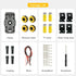 4WD 360 Mecanum Wheel Robot Chassis Car Kit Omnidirectional Movement with Metal Chassis and TT Motor Robot Building