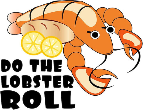 CafePress Lobster Roll Square Car Decal Sticker