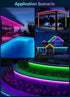 78FT IP67 480LED) WiFi RGB Outdoor Led Strip Lights Waterproof Led Light Strips with Remote &WiFi Music Sync App