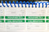 Self Laminating Calibration Labels, 1x2 Inch Write-on Calibration Stickers for Equipment Inspection