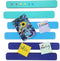 Omitfu 6Pcs Felt Bulletin Board Bar Strip 0.5 Inch Thick Self-Adhesive Pin Board