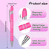 Zonon 12 Pieces Inspirational Motivational Quotes Ballpoint Pens with Stylus Tip Fine Point Smooth Writing Pens Metal Black Ink Pens Stylus Pen Set (Pink,Motivational Style) by Zonon