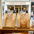 euduv 16"X10"X5" Packaging 25Pcs Extra Large Paper Bread Bags for Homemade Bread with Window & Sticker for xl Sourdough
