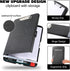 Clipboard with Storage, Large Capacity Nursing Clipboards, Heavy Duty Plastic Case with Pen Holder