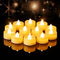 Amagic 150 Pack Battery Operated Tea Lights Candles, Fake Tealights Candles, Flameless
