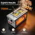 Jiabailie 2 Cooker,2500W Commercial 2 Holes Noodle Cooking Machine,Electric Pasta Spaghetti Noodles Pasta Boiler,Pasta