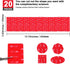 OAPRIRE 3M Double Sided Adhesive Tape Pads, 20 PCS Multipurpose Replacement Mounting Tape