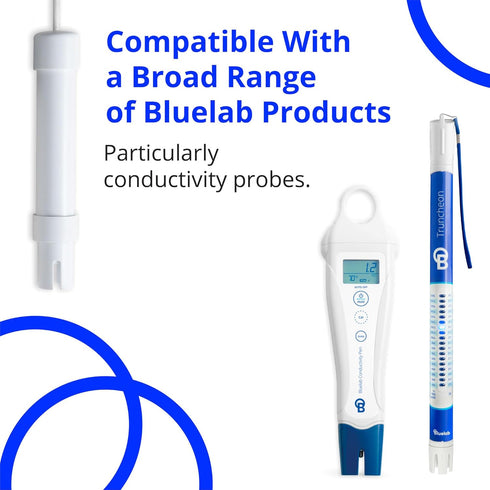 Bluelab EC 2.77 Conductivity Calibration Solution - 30 Sachet Box, Easy Calibration for pH Pens & Meters