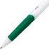 Pentel GlideWrite Ballpoint Pen with TechniFlo Ink, 1.0mm Medium Line, Green Ink, Pack of 12