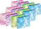 Barker Creek Designer File Folders - 14pt Stock, Tie-Dye and Ombré, Multi-Design Set, Letter Size, 36/Set