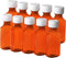 Plastic Amber Liquid Medicine Bottles with Child Resistant Caps, 2oz Pack of 10 Oval Pharmaceutical Prescription Bottles