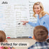 Lelix Dry Erase Markers, 42 Pack with 14 Black, 14 Blue, 14 Red Chisel Tip Markers for School and Office Supplies